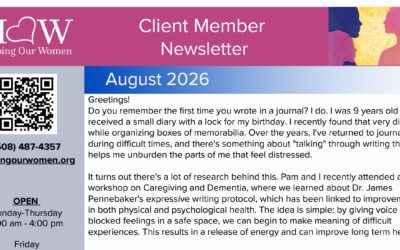 August Client Member Newsletter 2026